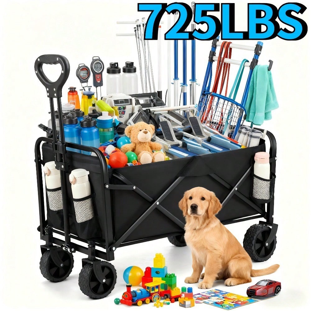 Sports Equipment Trolley - Carrinho de Mão Multifuncional e Prático,