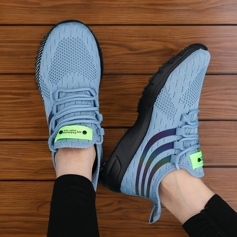 Sports Equipment Brands - Marca sapatos esportivos malha respirável tênis