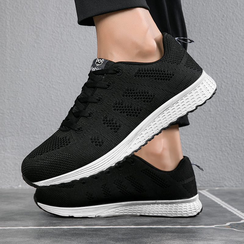 Sports Equipment Brands - Sapatos masculinos respiráveis tênis casuais marca