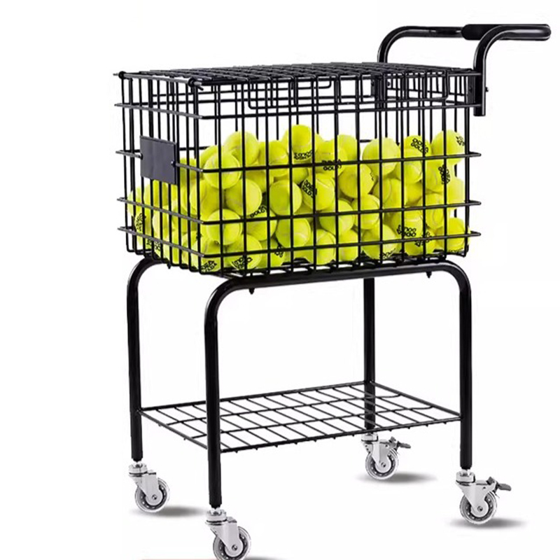 Sports Equipment Cart - Grande capacidade treinador de tênis carro