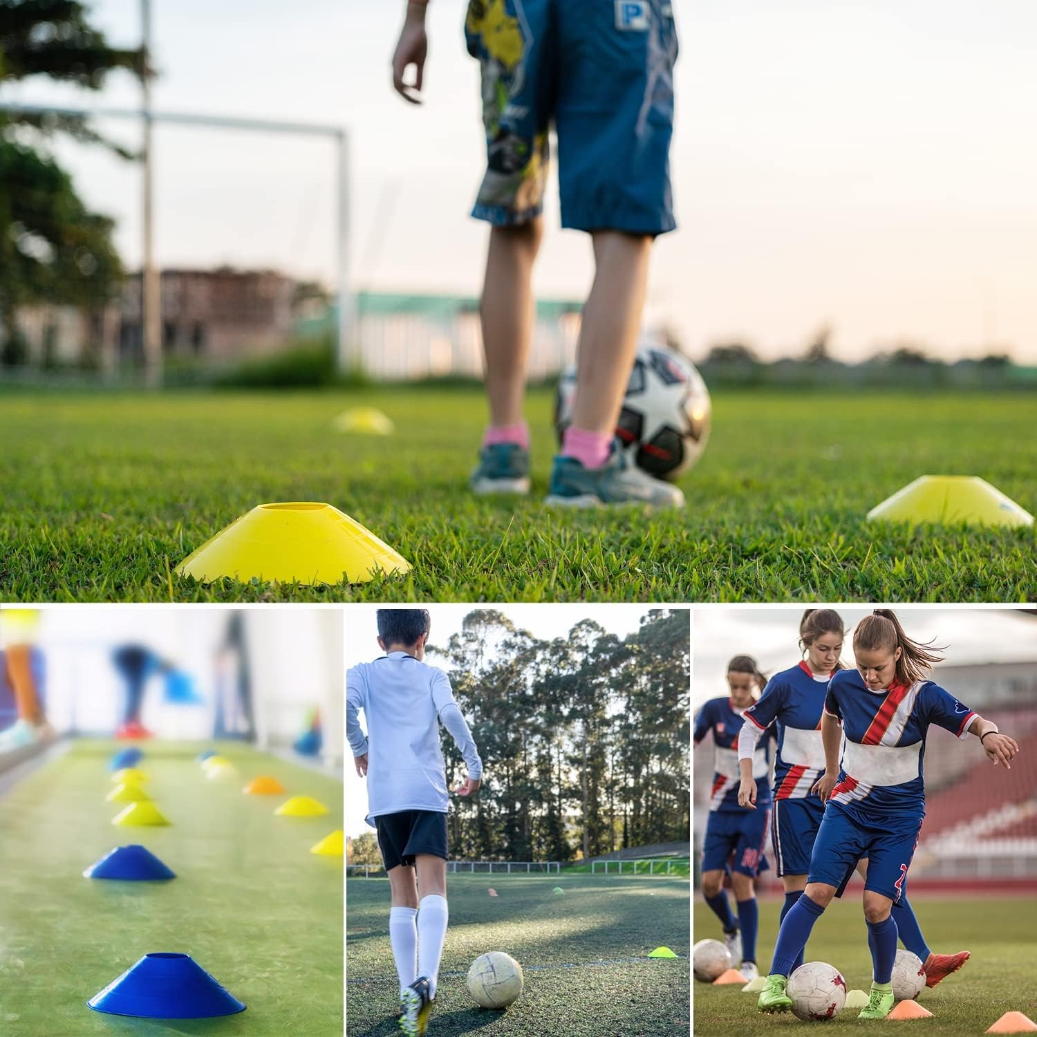 Cones de Sinalização para Trei - Football Training Cone avaliação e preço