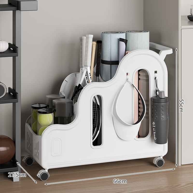 Carrinho organizador móvel par - Sports Equipment Trolley avaliação e preço