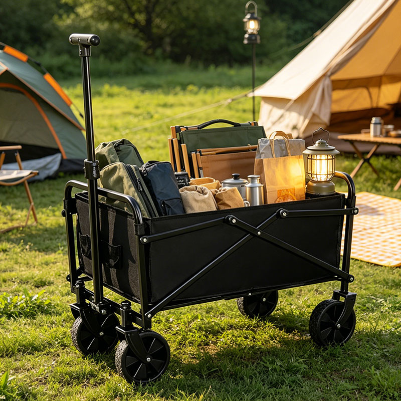 Carrinho de Camping Dobrável 1 - Sports Equipment Trolley avaliação e preço