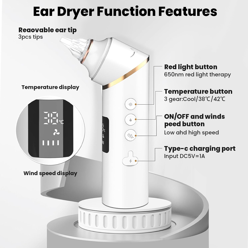 Secador de Ouvido Eletrônico d - Sports Equipment Dryer avaliação e preço