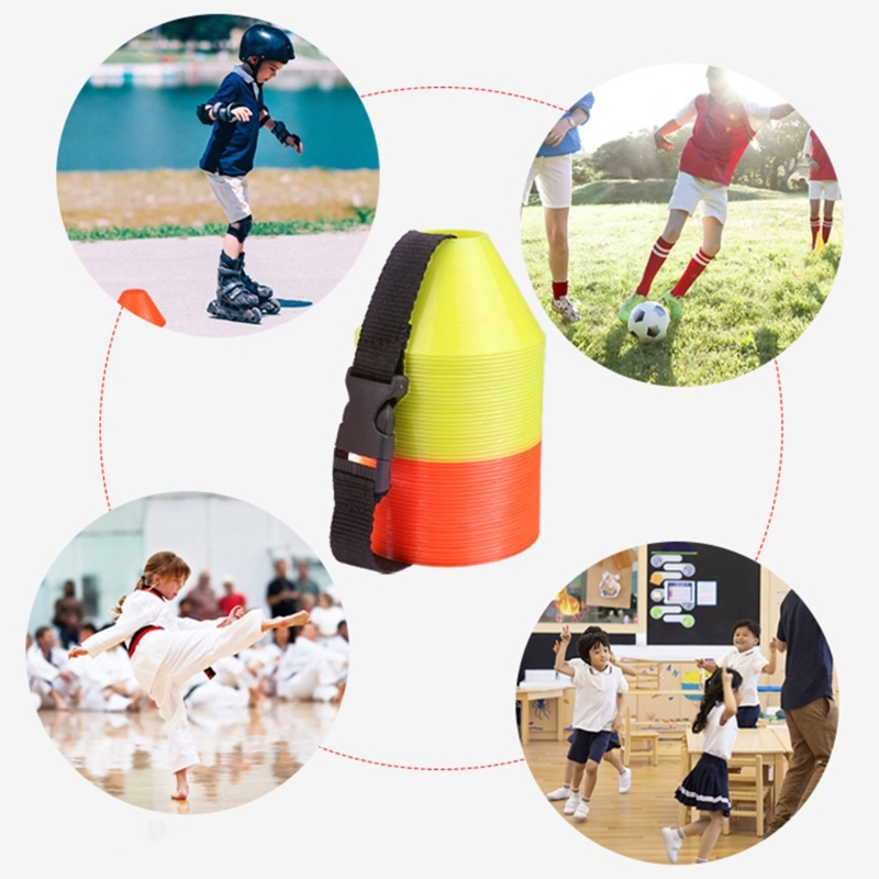 10 pces mark disk cone de fute - Football Training Cone avaliação e preço