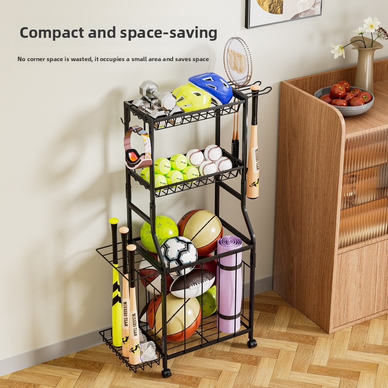 Rack de armazenamento multifun - Sports Equipment Trolley avaliação e preço