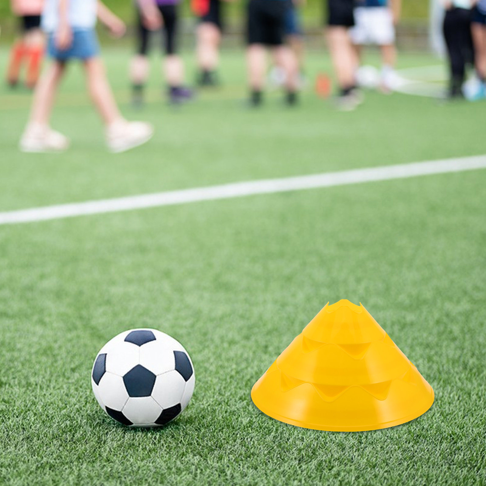6 Cones de Treinamento de Fute - Football Training Cone avaliação e preço