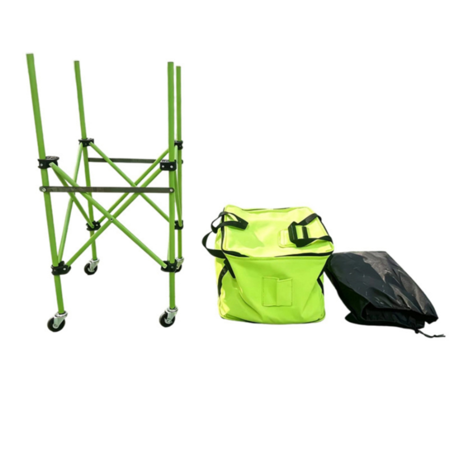 Carrinho de Bolas Dobrável Por - Sports Equipment Cart avaliação e preço