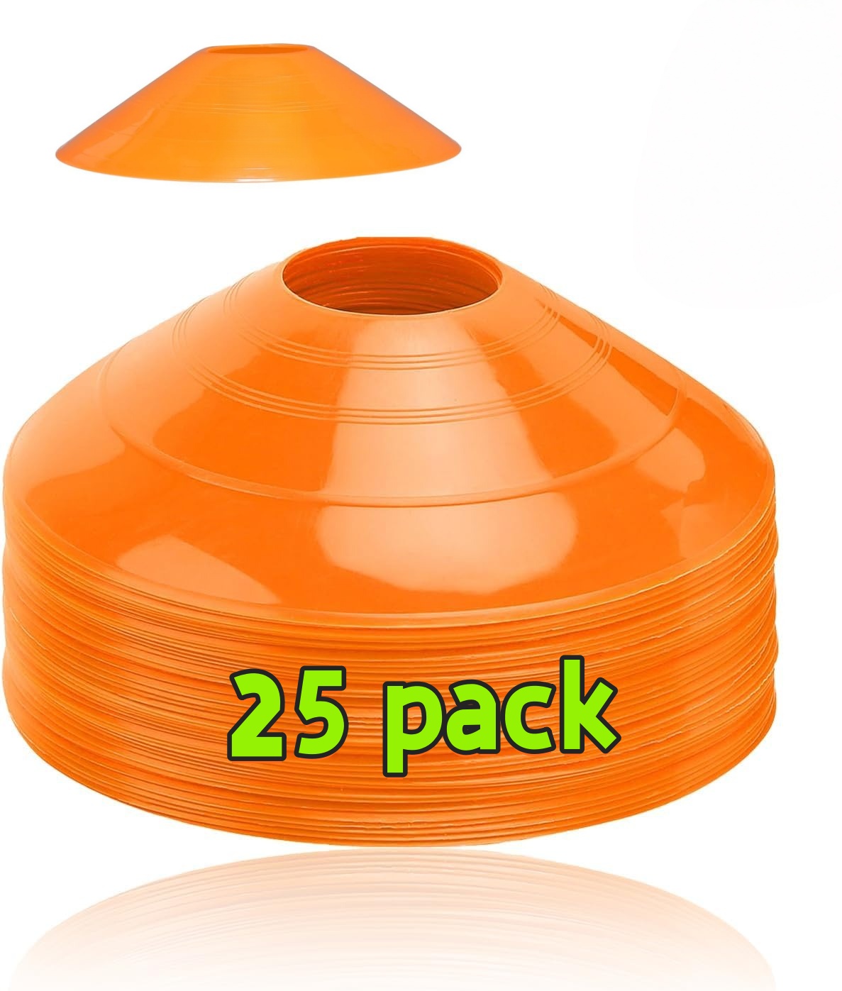 Conjunto de 25 Cones de Futebo - Football Training Cone avaliação e preço